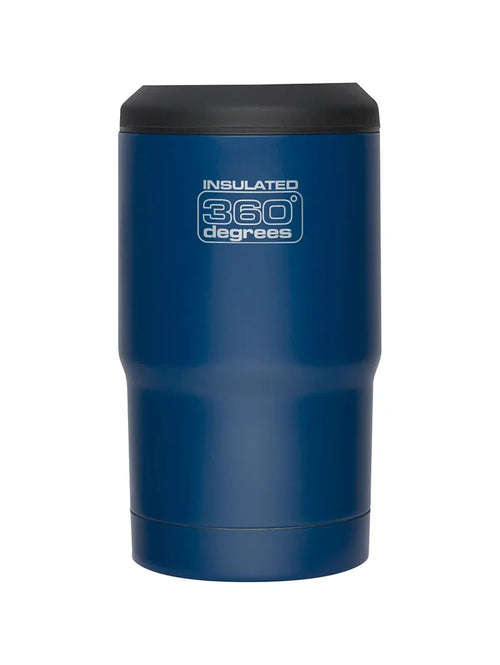 360 Degrees Vacuum Insulated Stainless Steel Beer Cozy - Dark Blue