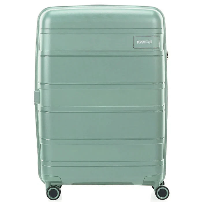 American Tourister Light Max 69 cm Expandable Spinner Suitcase Urban Green