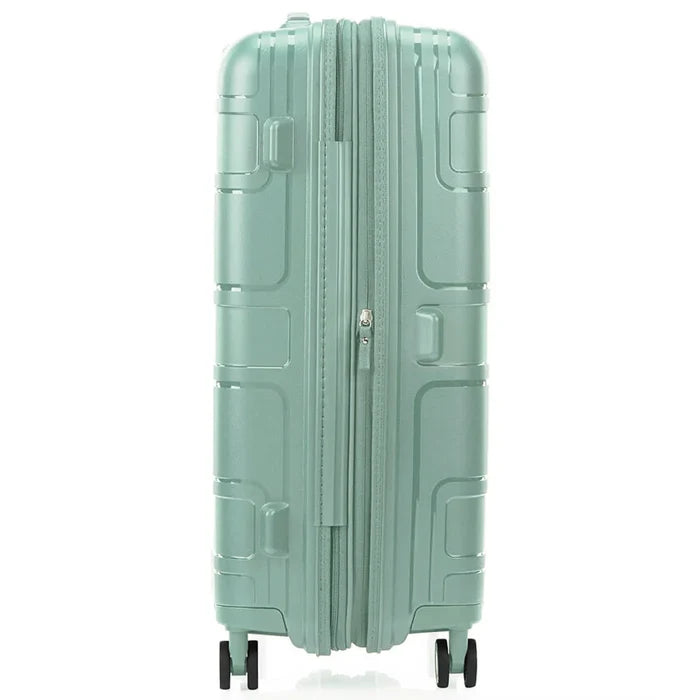 American Tourister Light Max 69 cm Expandable Spinner Suitcase Urban Green