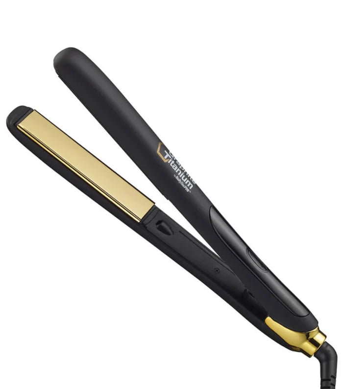 BaBylissPRO Graphite Titanium Ionic Hair Straightener - 32mm Plates - Dual Voltage
