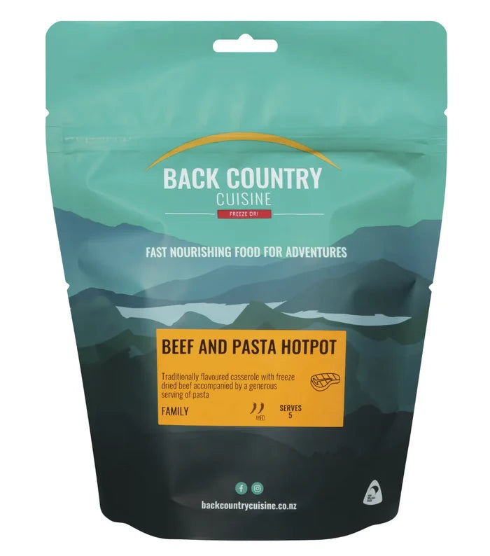 Back Country Beef and Pasta Hotpot - Family Serve
