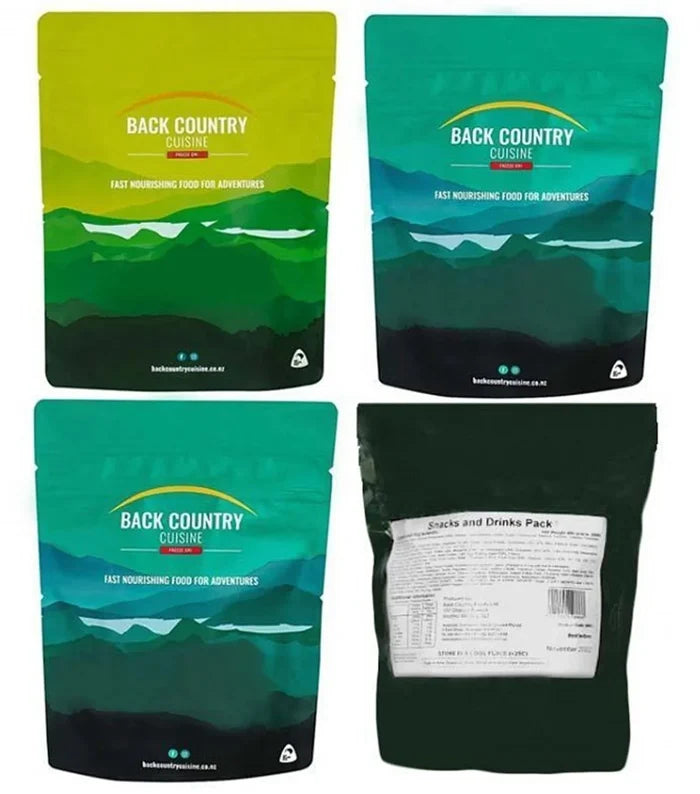 Back Country Cuisine : Adventure Emergency Ration Pack