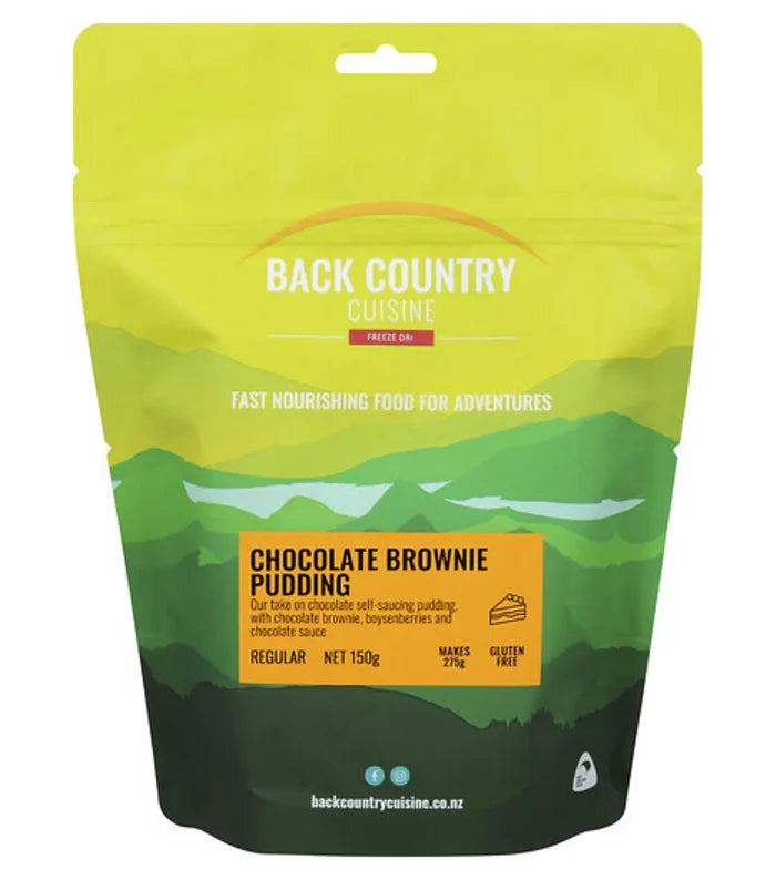 Back Country Cuisine : Chocolate Brownie Pudding - Gluten Free - Regular Serve