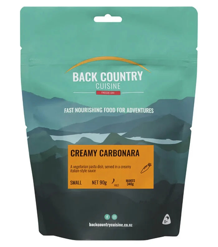 Back Country Cuisine : Creamy Carbonara - Small Serving