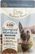 Badlands Ranch Superfood Morsels Raw Coated Chicken Dog Food