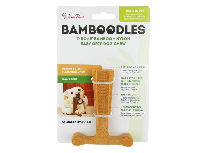 Bamboodles T-bone Chew Small 4"