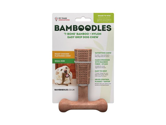Bamboodles T-bone Chew Small 4"