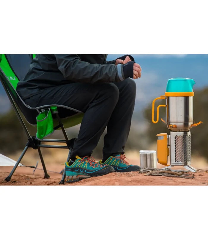 BioLite CampStove KettlePot Coffee Set - 1.5L Pot for CampStove 2