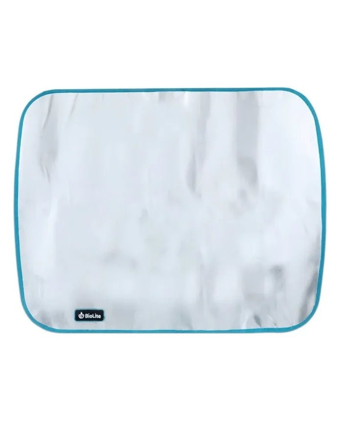 FireMat is made of Aluminum coated fiberglass fabric
