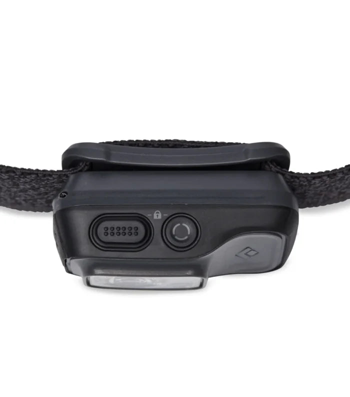 Digital lock mode feature safeguards against accidental use when stored in a pack or pocket