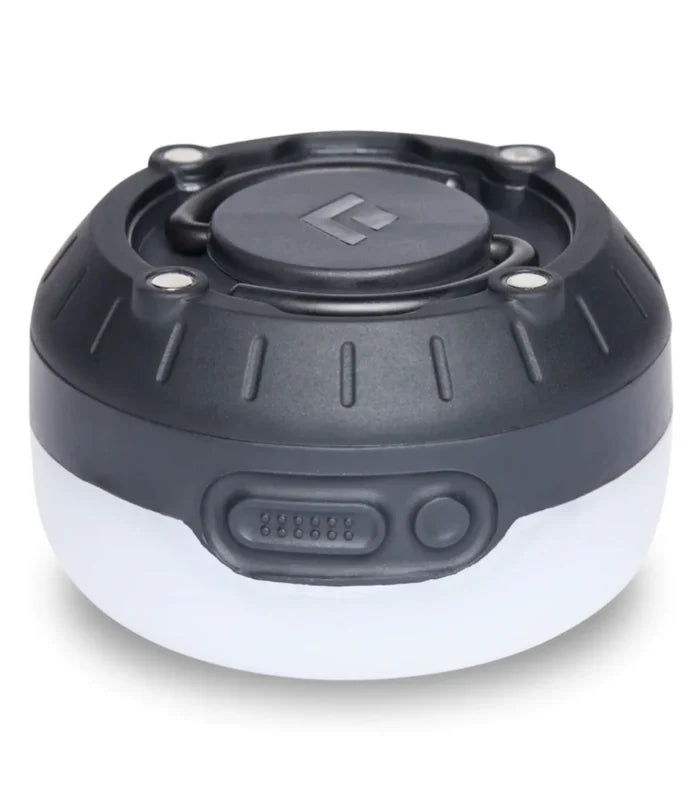 Two button interface is easy to use and provides adjustable brightness