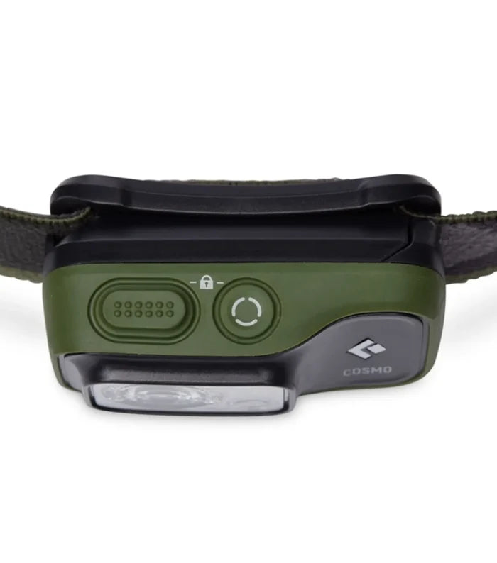 Digital lock mode feature safeguards against accidental use when stored in a pack or pocket