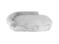 BOLSTER OVAL LOUNGER GREY 60CM
