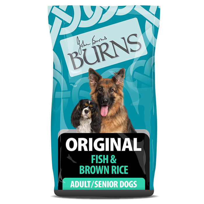 Burns Fish & Rice Dry dog Food 2kg