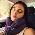 Cabeau Evolution Cool 2.0 Memory Foam Travel Pillow - Purple (Inc Ear Plugs and Travel Bag)