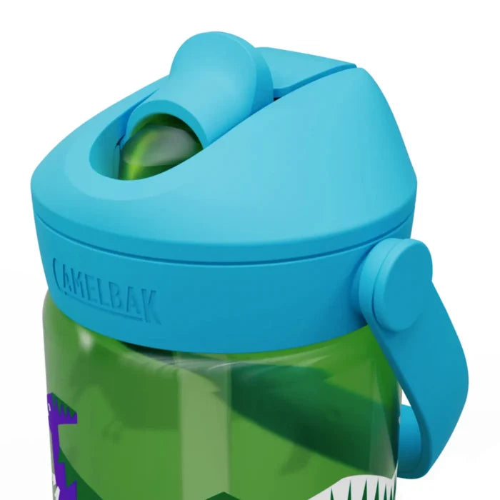 CamelBak Kids Thrive Flip Straw 400mL Drink Bottle - Hip Dinos