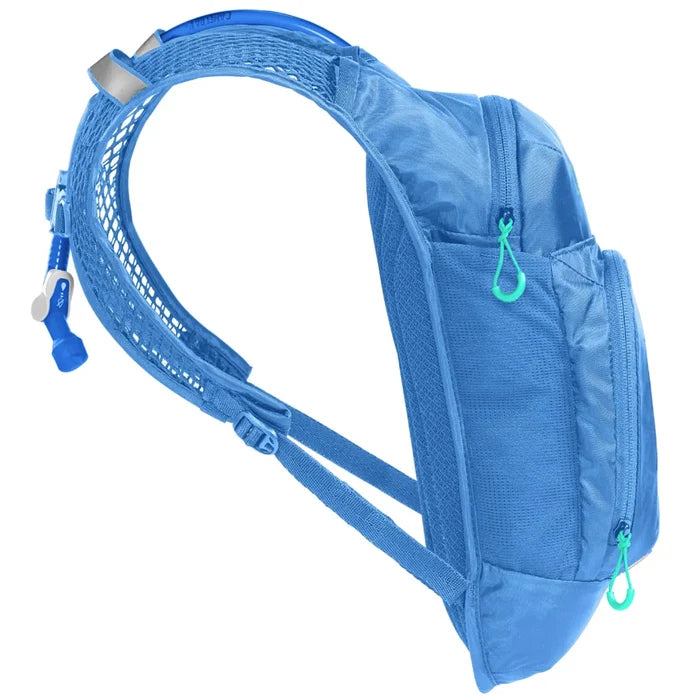 Camelbak Mini MULE 1.5L Kids Sports Hydration Pack - Blue / Palm