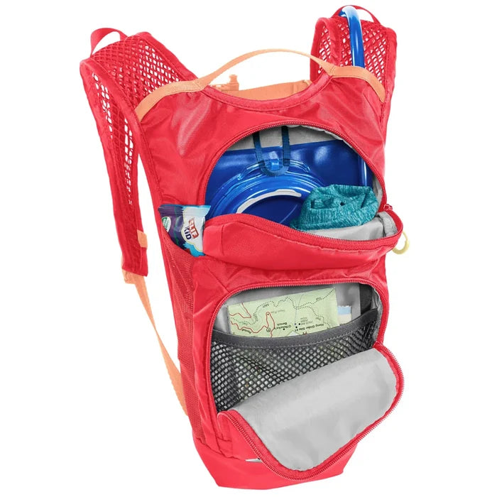 Camelbak Mini MULE 1.5L Kids Sports Hydration Pack - Pink / Flowers