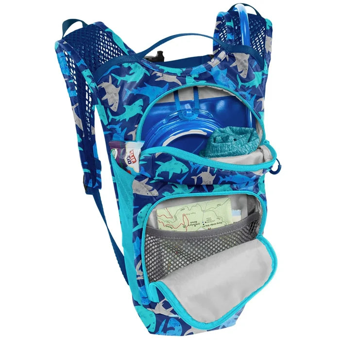 Camelbak Mini MULE 1.5L Kids Sports Hydration Pack - Sharks