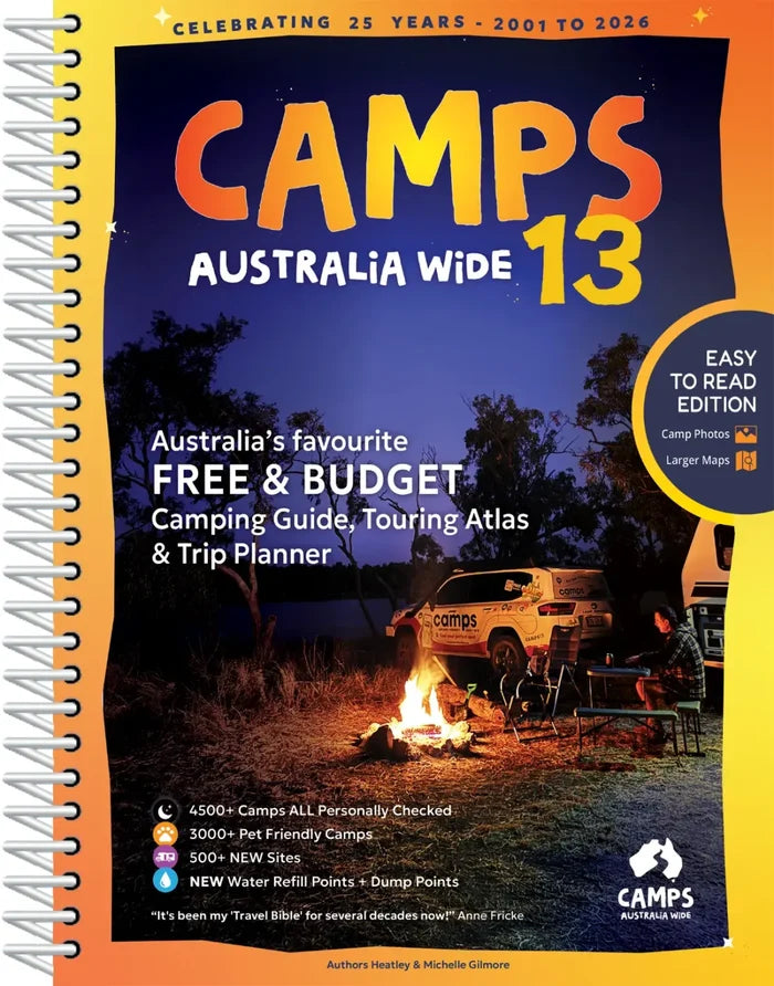 Camps 13th Edition Large B4 Easy Read Book