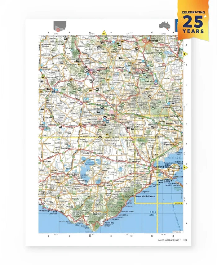 Camps 13 Photos B4 Size Australia Wide Book Spiral 2025 Ed