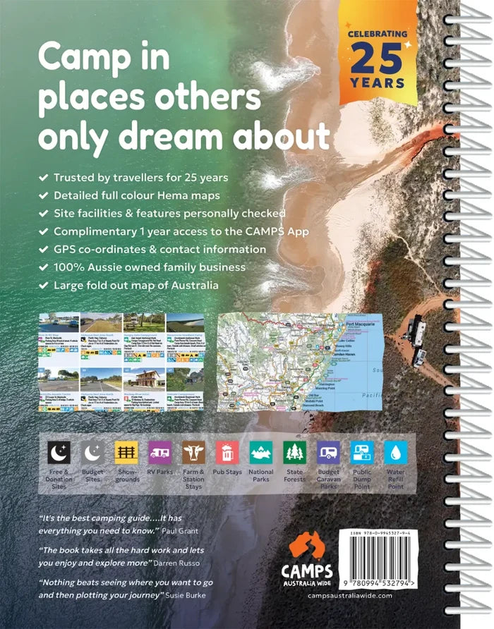 Camps 13 Photos B4 Size Australia Wide Book Spiral 2025 Ed