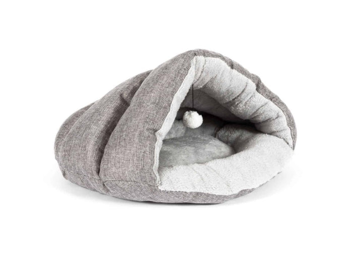 Cat Cave Bed with toy