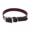 Coastal Pet Products Circle T Latigo Leather Town Dog Collar 3/4" x 18"