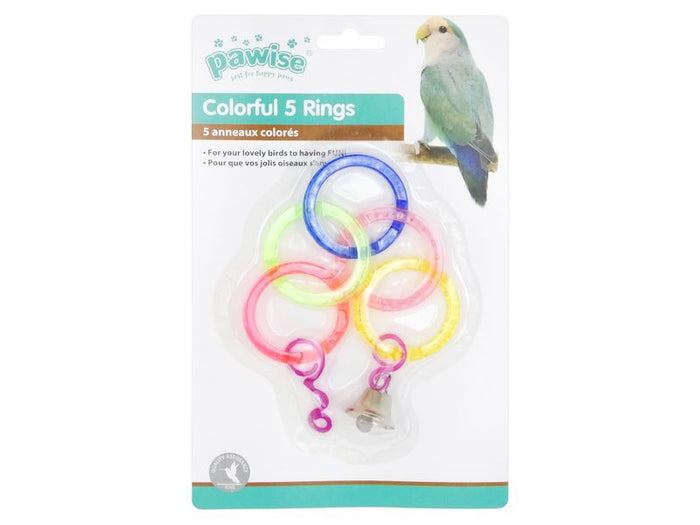 COLORFUL RINGS TOY & BELL