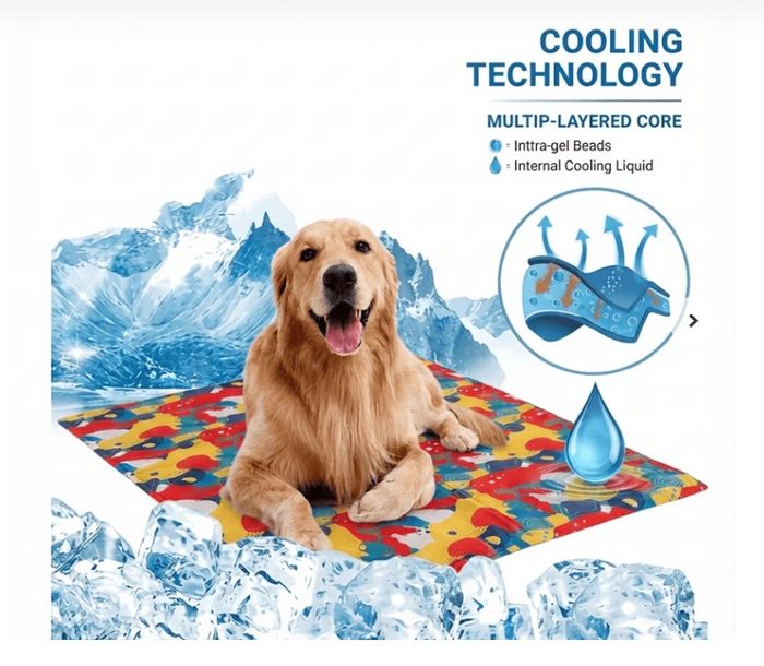Cooling Gel Pad for Pets 60x80cm