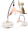 Crezy cat toy eletric interactive with feather
