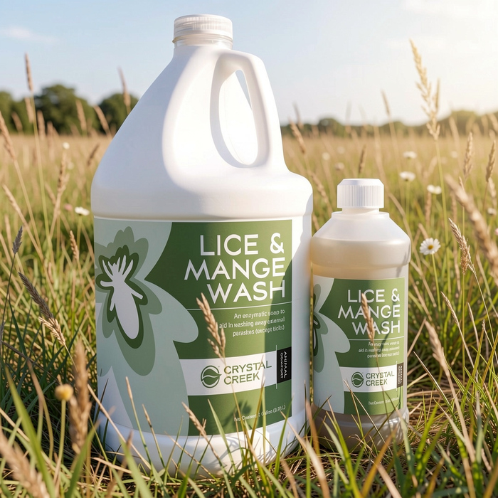 Crystal Creek® Lice & Mange Wash (1 Gallon)