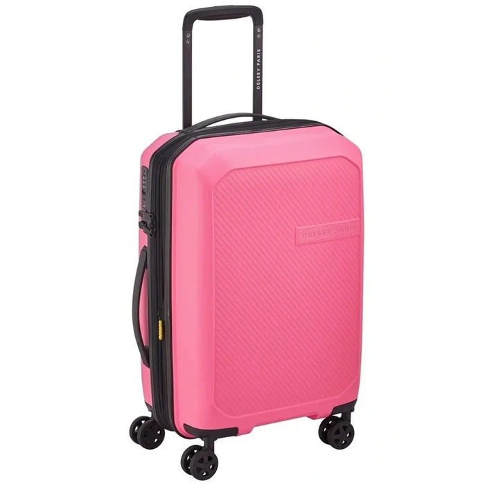Delsey Anvers 55 cm 4 Wheel Expandable Carry-on Suitcase - Pink