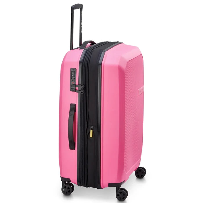 Delsey Anvers 55 cm 4 Wheel Expandable Carry-on Suitcase - Pink