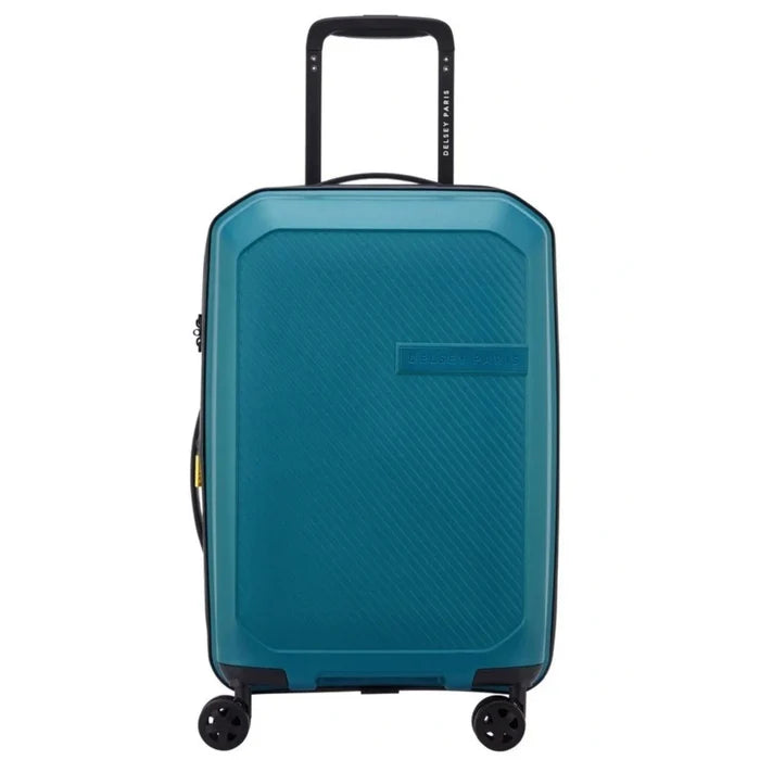 Delsey Anvers 55 cm 4 Wheel Expandable Carry-on Suitcase - Teal