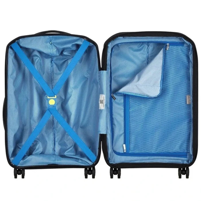 Delsey Anvers 55 cm 4 Wheel Expandable Carry-on Suitcase - Teal