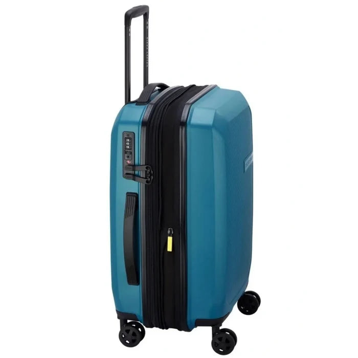 Delsey Anvers 55 cm 4 Wheel Expandable Carry-on Suitcase - Teal