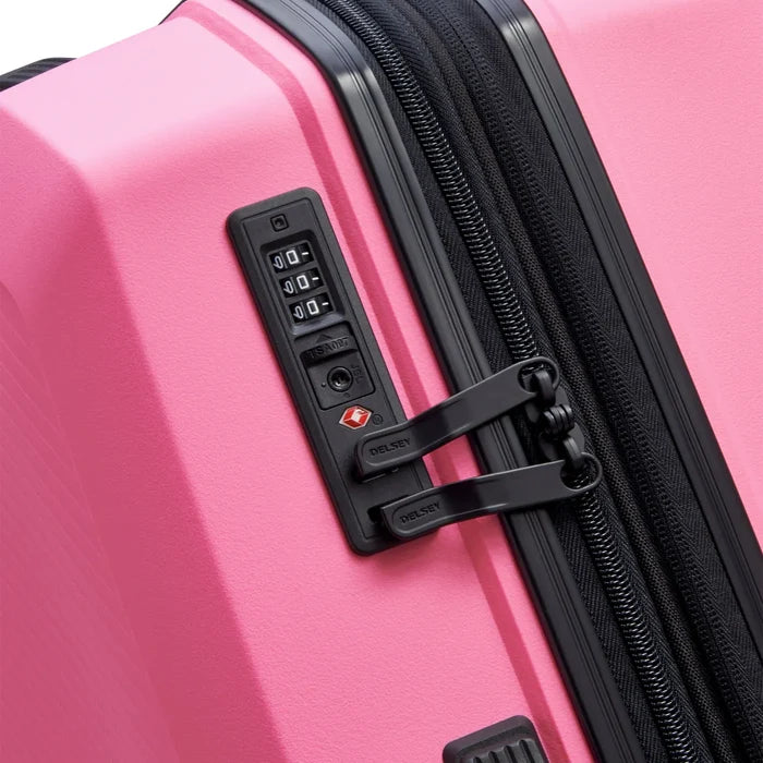 Delsey Anvers 65.5 cm 4 Wheel Expandable Suitcase - Pink