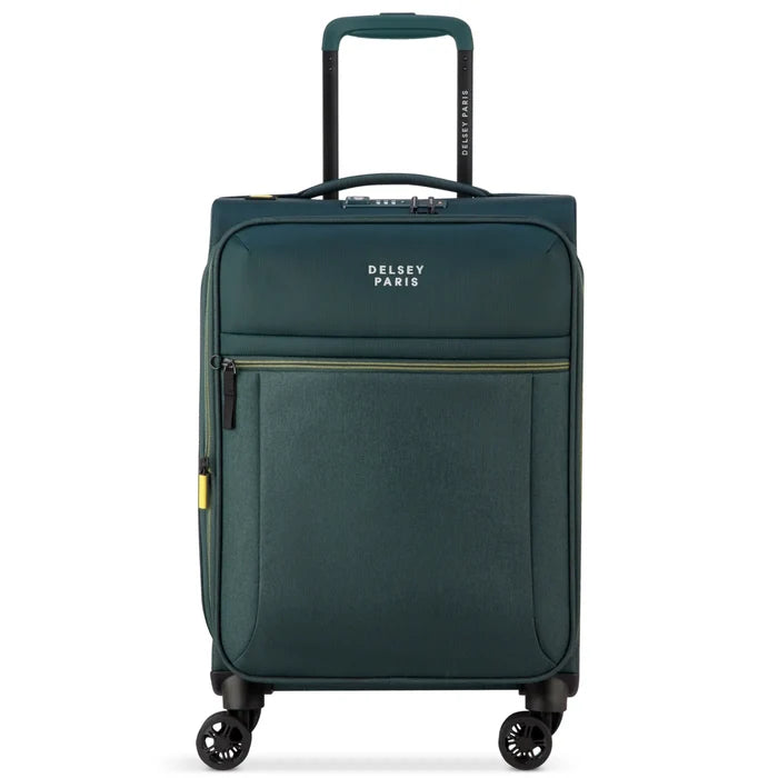 Delsey Brochant 3 - 55 cm 4-Wheel Expandable Carry-on Suitcase - Pine