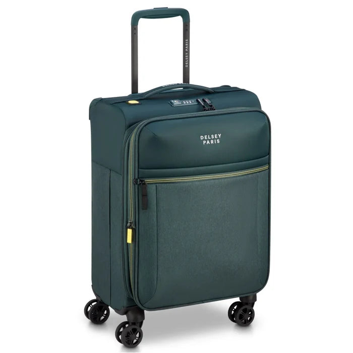 Delsey Brochant 3 - 55 cm 4-Wheel Expandable Carry-on Suitcase - Pine