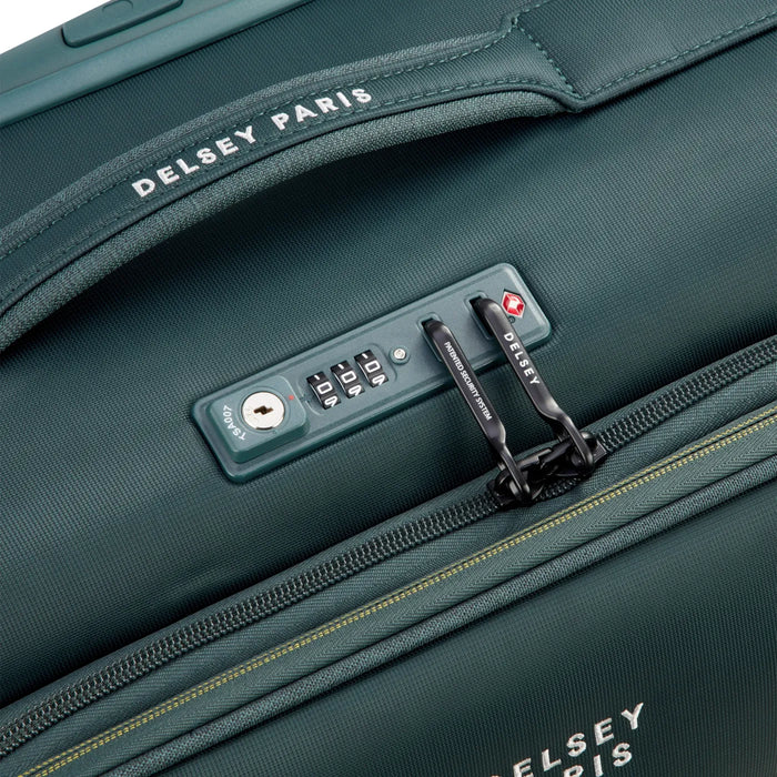 Delsey Brochant 3 - 55 cm 4-Wheel Expandable Carry-on Suitcase - Pine