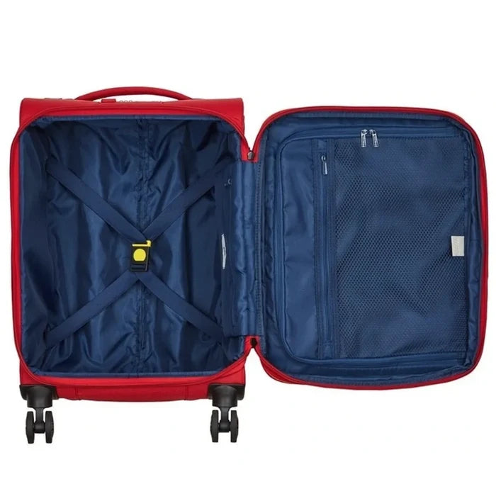 Delsey Brochant 3 - 55 cm 4-Wheel Expandable Carry-on Suitcase - Red