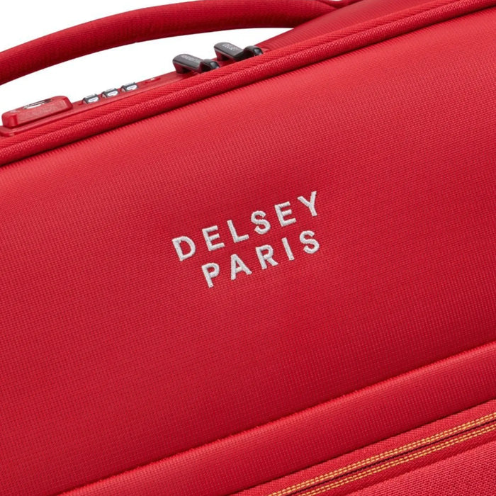 Delsey Brochant 3 - 78 cm 4-Wheel Expandable Suitcase - Red