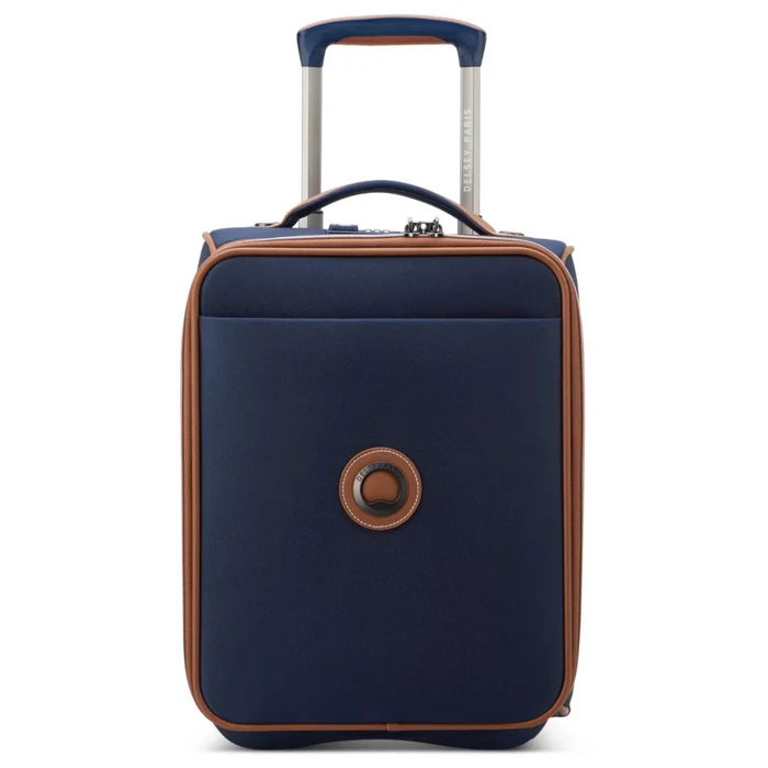 Delsey Chatelet Air 2.0 - 40 cm Underseater Case with Laptop Pocket - Navy Blue