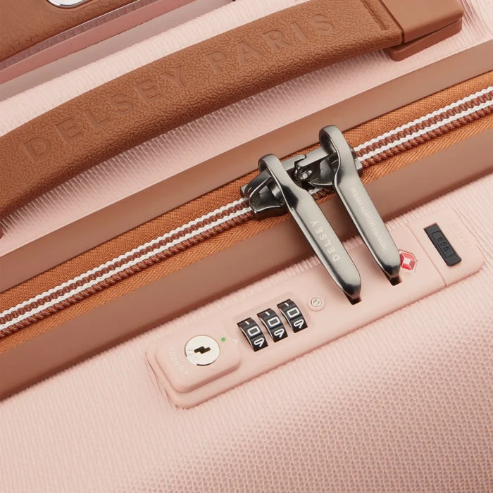Delsey Chatelet Air 2.0 - 55 cm 4-Wheel Cabin Suitcase - Pink