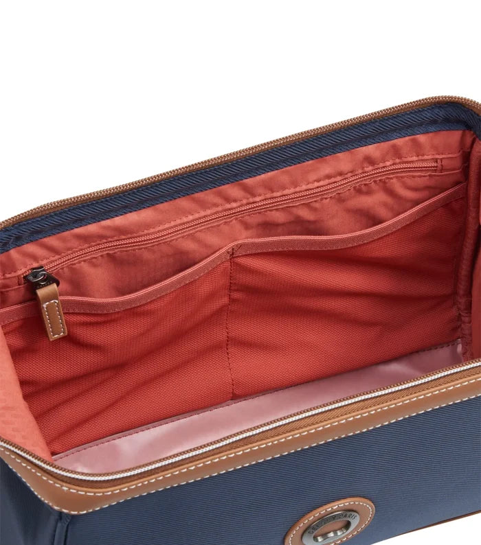 One internal zipped pocket and two slip pockets