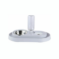 Double Pet Bowls with Automatic Water Dispenser