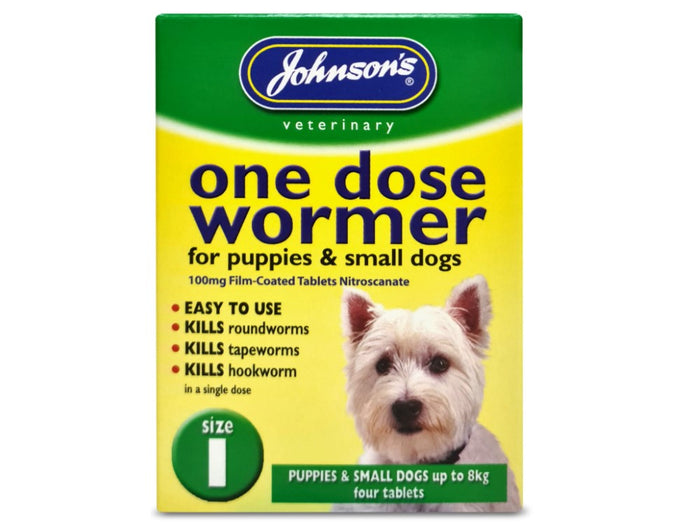 EASY ONE DOSE DOG WORMER SIZE 1