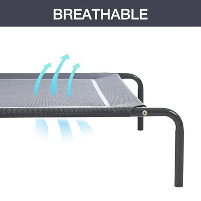 Elevated Waterproof Dog Bed with Free Mutton Biscuits