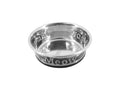 Embossed Stainless Steel Cat Bowl